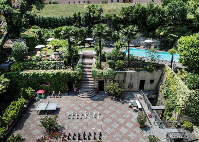 Canton of Ticino Lugano Aerial View
