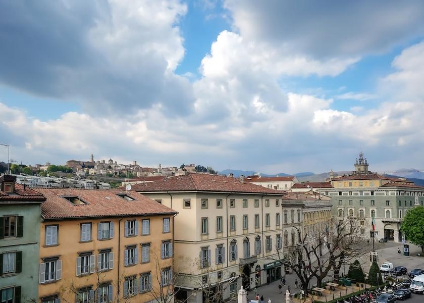 Lombardy Bergamo City view