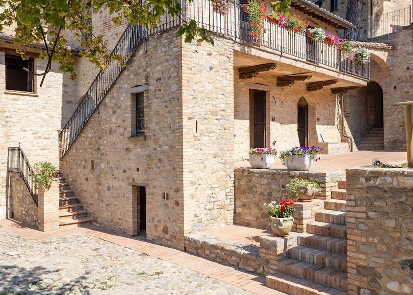 Umbria Montone Staircase