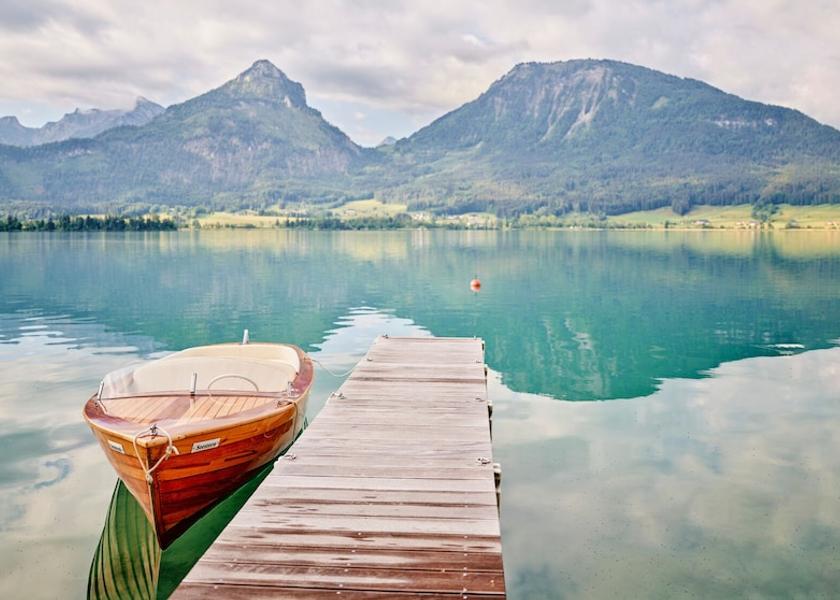 Upper Austria Sankt Wolfgang im Salzkammergut Boating
