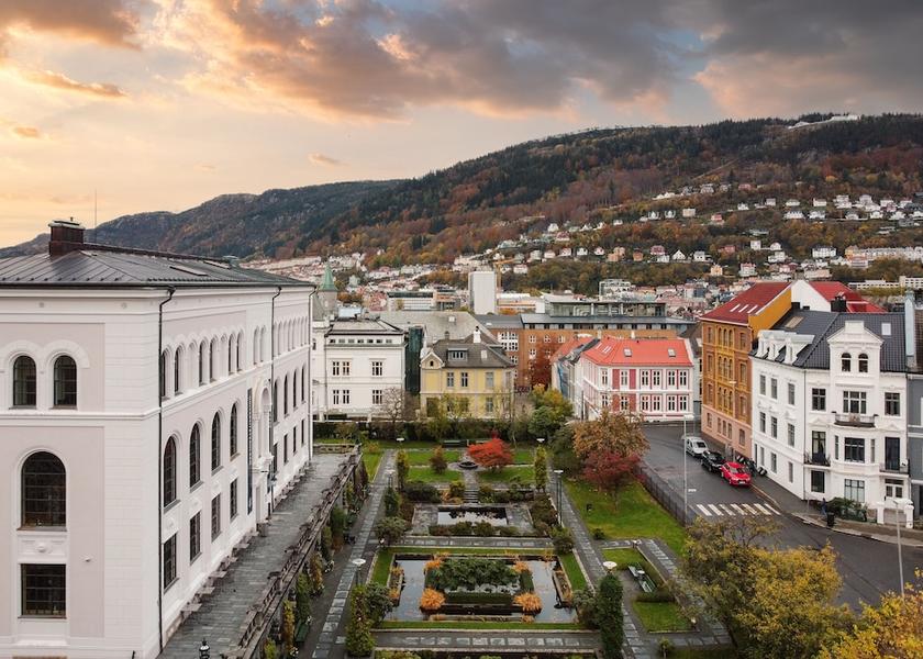 Hordaland (county) Bergen Aerial View