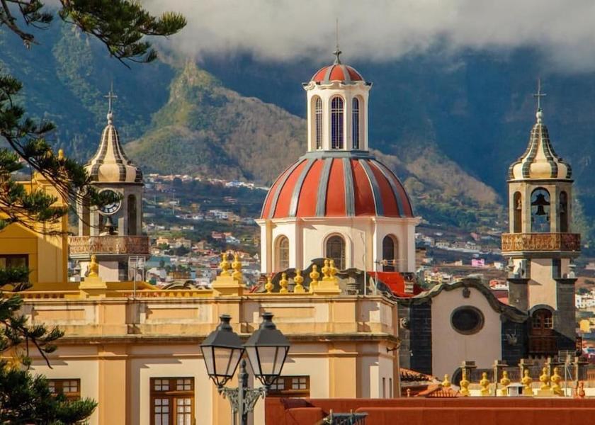 Canary Islands La Orotava Exterior Detail