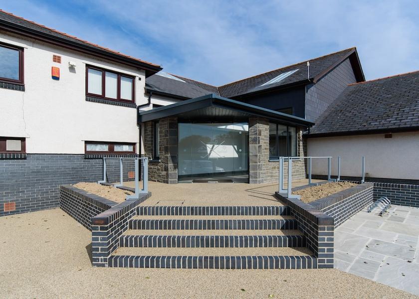 Wales Llanon Entrance