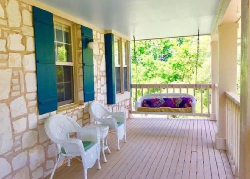 Texas Johnson City Porch