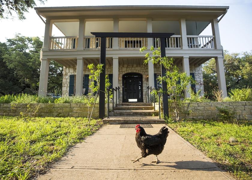 Texas Johnson City Facade