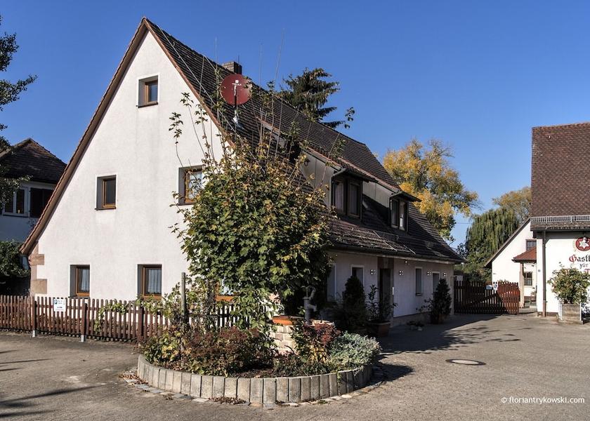 Bavaria Nuremberg Courtyard view