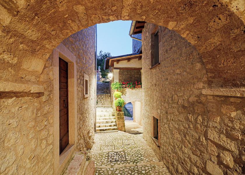 Umbria Sellano Exterior Detail