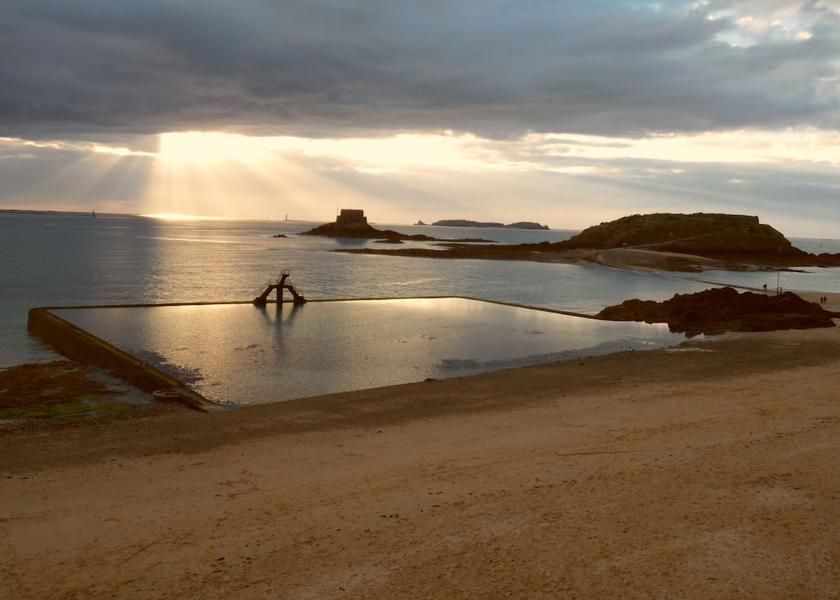 Brittany Saint-Malo Beach