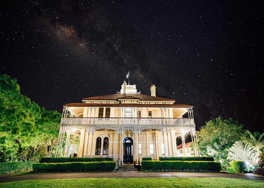 Queensland Marburg Front of property - evening/night