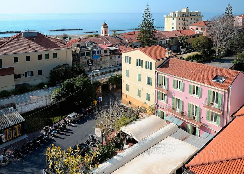 Liguria Taggia Aerial View