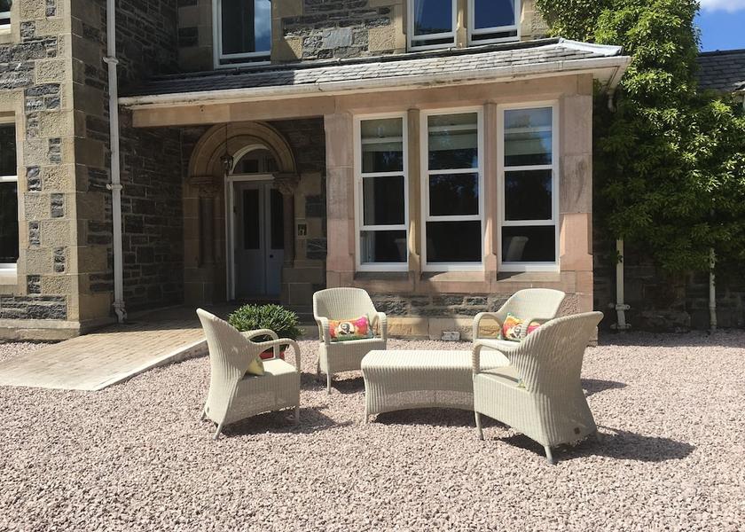 Scotland Grantown-on-Spey Facade