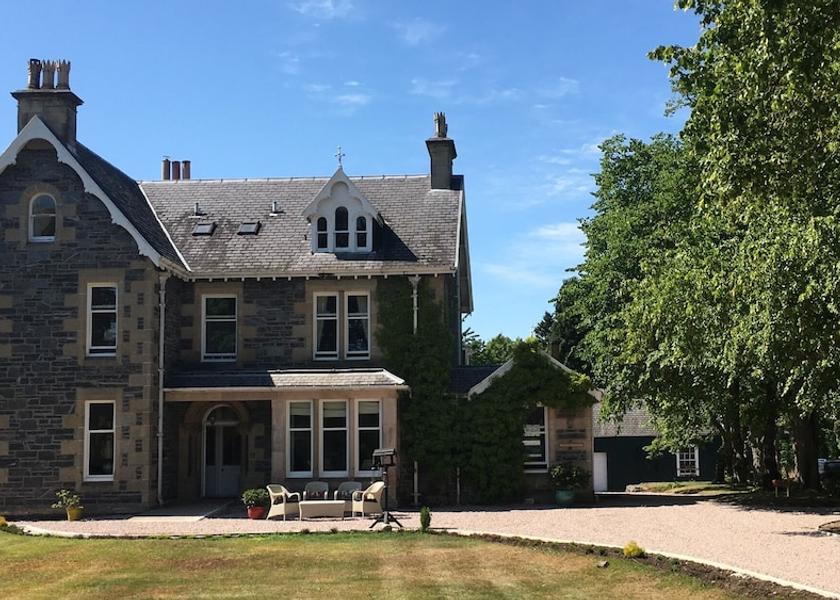 Scotland Grantown-on-Spey Facade