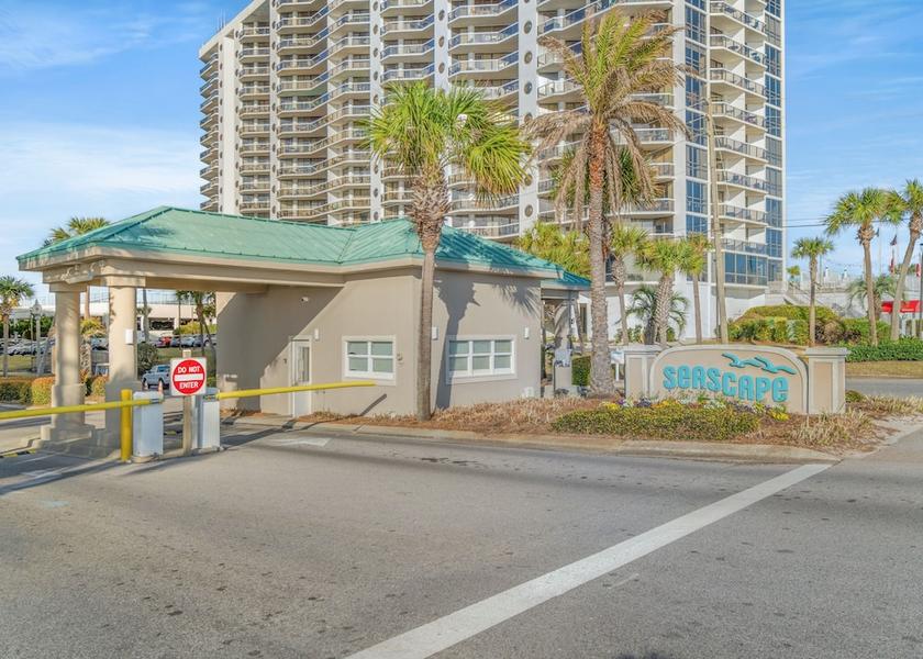 Florida Miramar Beach Entrance