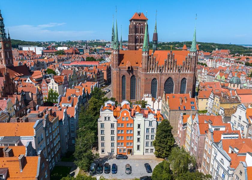 East Pomeranian Voivodeship Gdansk Exterior Detail