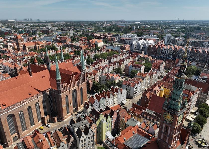 East Pomeranian Voivodeship Gdansk Exterior Detail