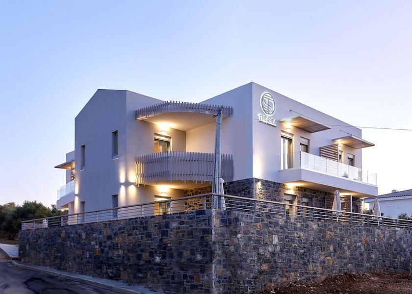 Crete Island Mylopotamos Facade