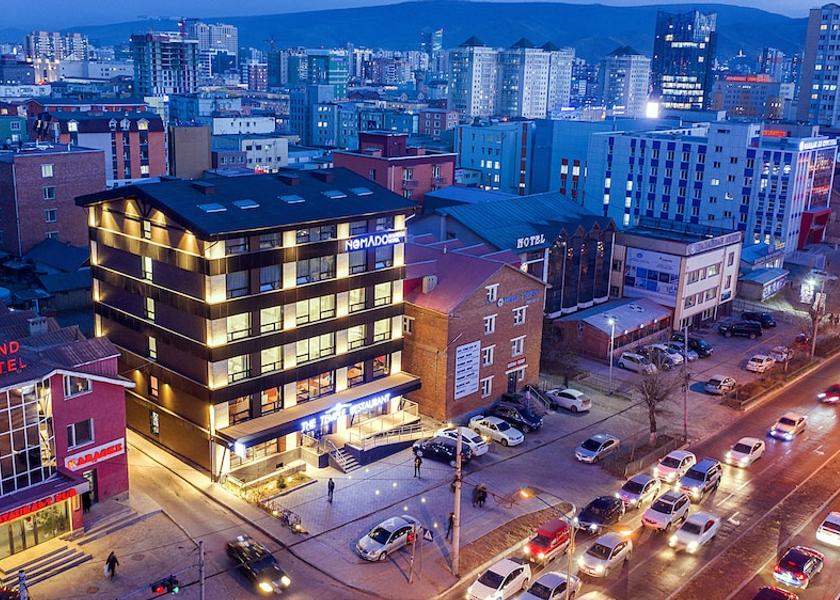  Ulaanbaatar Front of property - evening/night