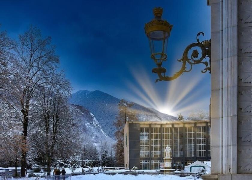 Occitanie Bagneres-de-Luchon Exterior Detail