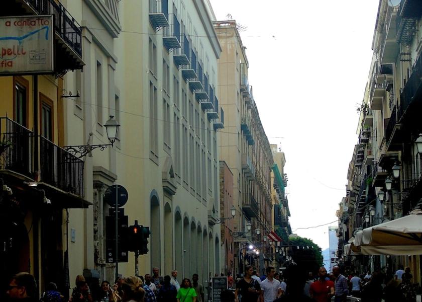 Sicily Palermo Facade