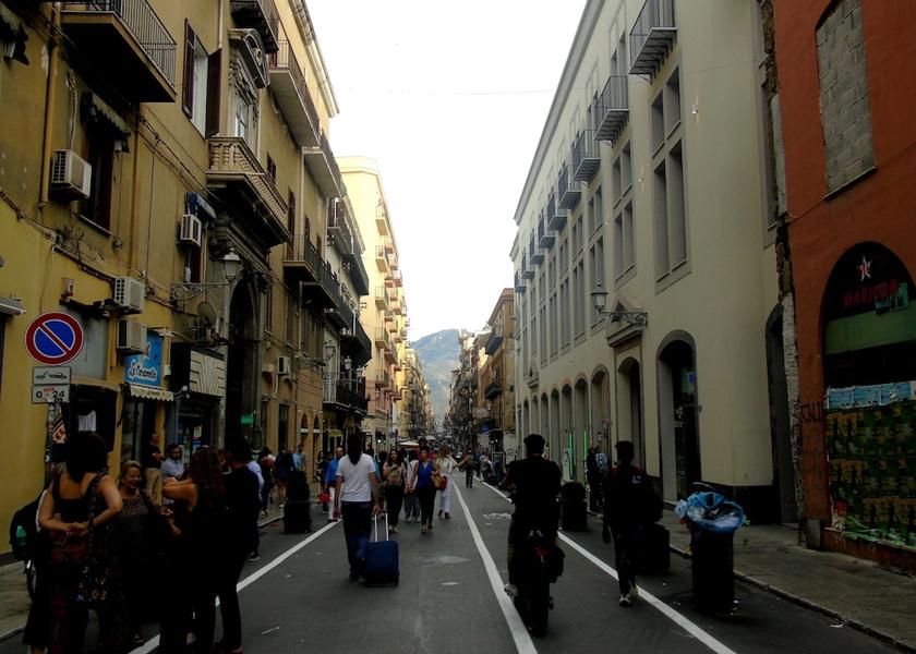 Sicily Palermo Facade