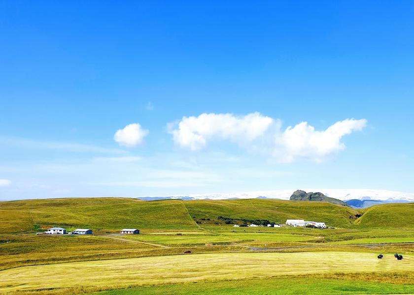 South Iceland Vik I Myrdal Aerial View