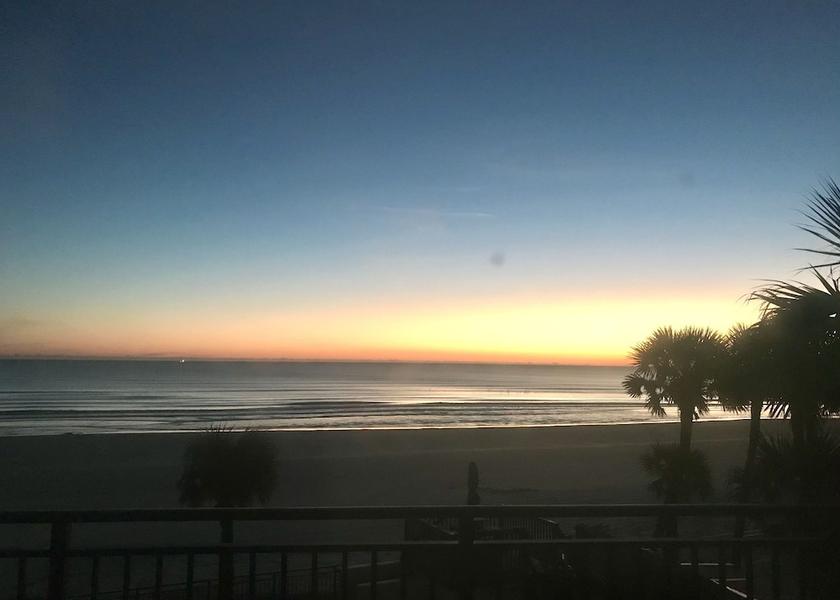 Florida Daytona Beach Shores View from Property