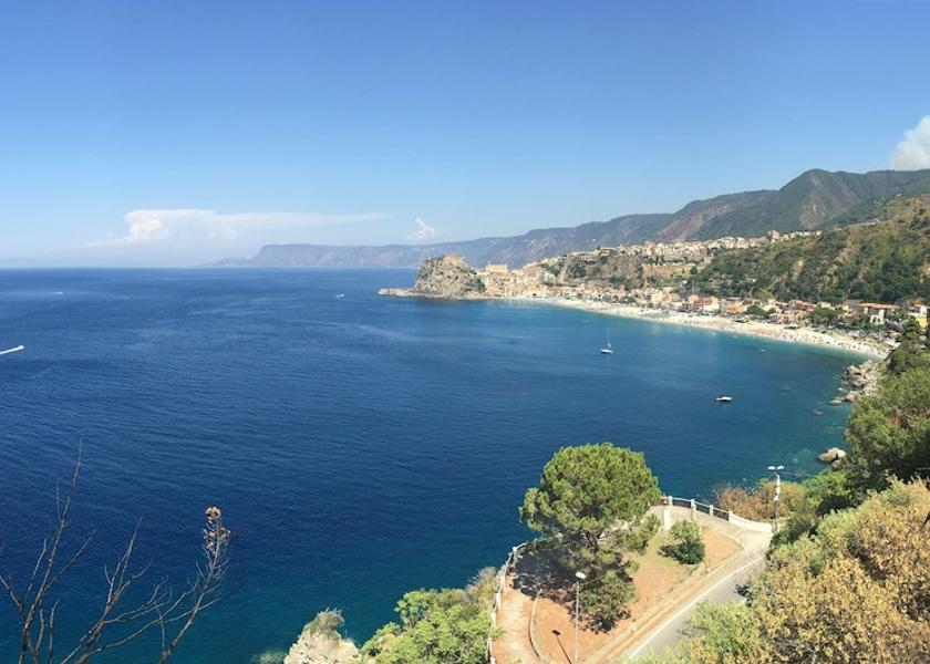 Calabria Villa San Giovanni View from Property