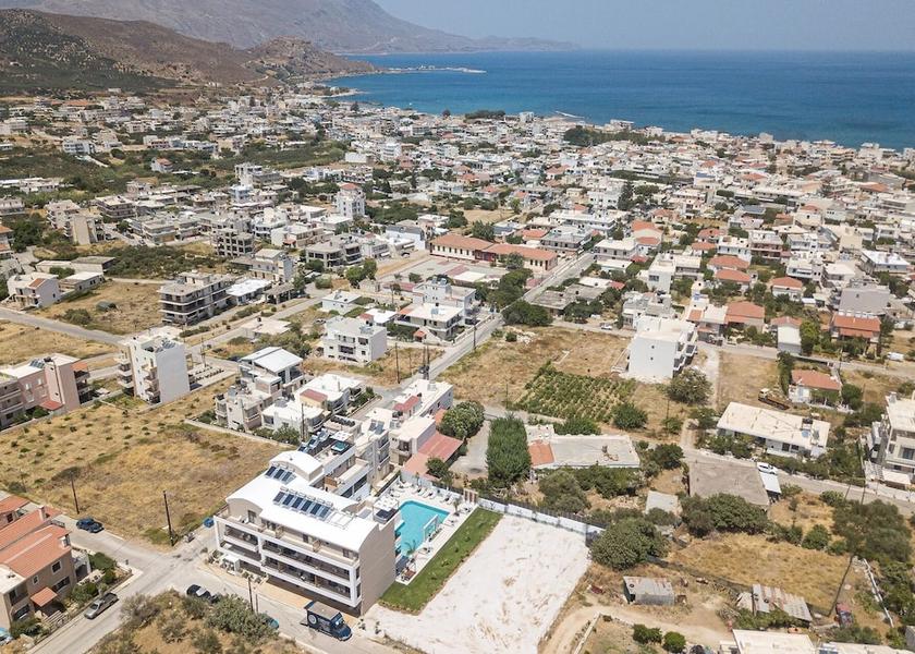Crete Kissamos Aerial view