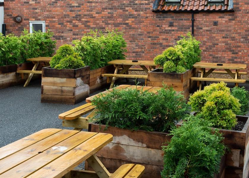 England Market Rasen Garden