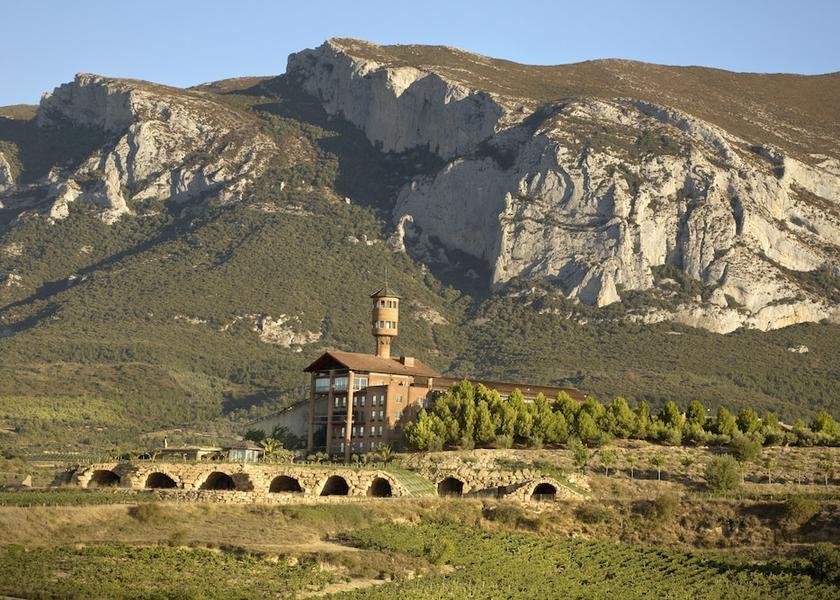 Basque Country Laguardia Mountain view