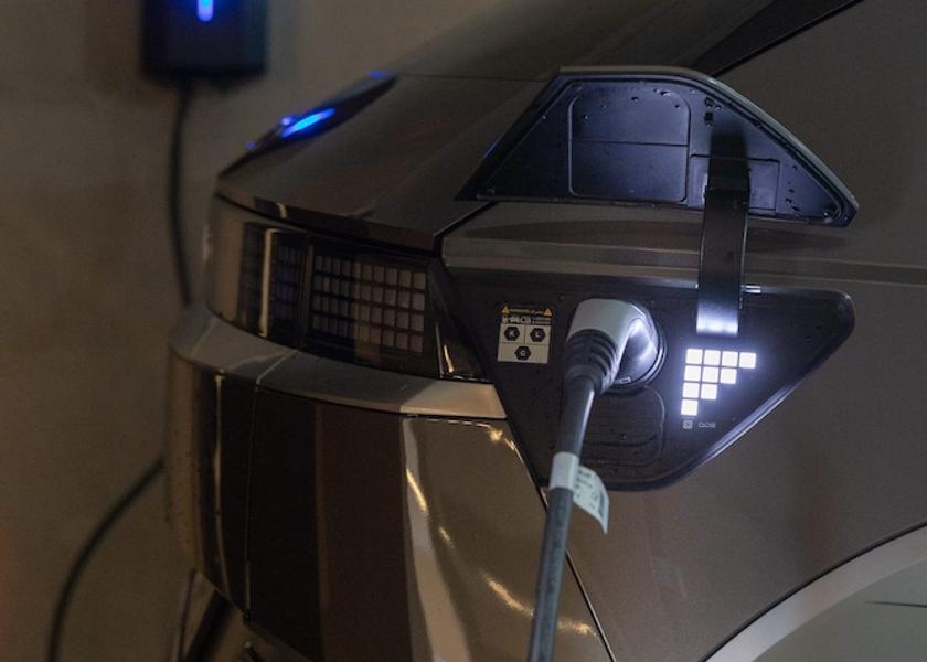 Electric vehicle charging station