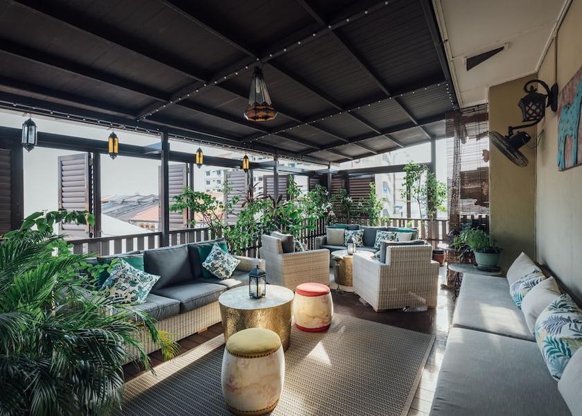 Penang Chinatown Rooftop terrace