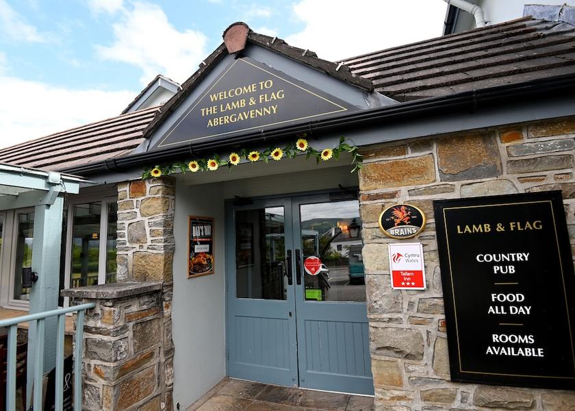 Wales Abergavenny Facade