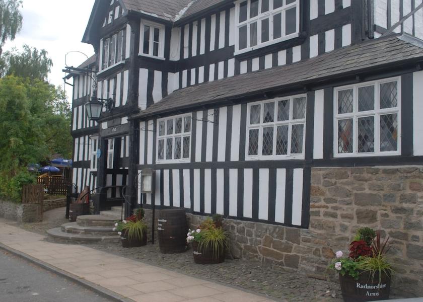 Wales Presteigne Interior Entrance