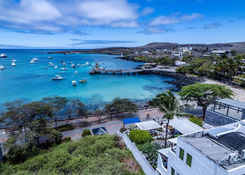 Galapagos Puerto Baquerizo Moreno View from Property