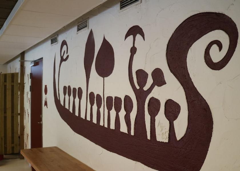 Skåne County Hoor Interior Entrance