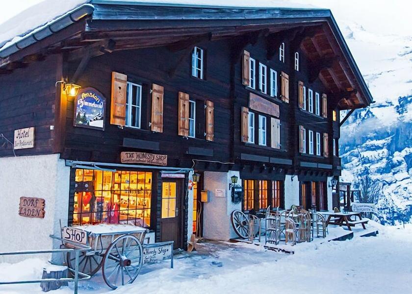 Canton of Bern Lauterbrunnen Facade