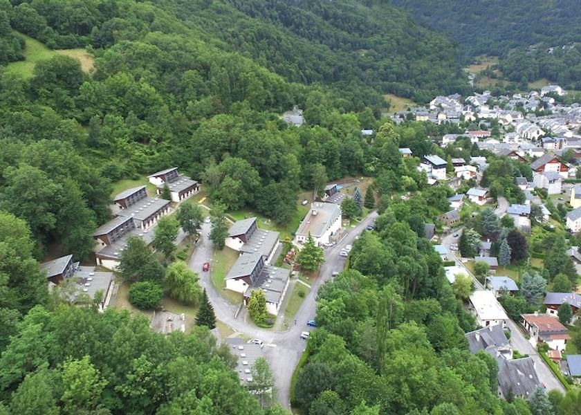 Occitanie Saint-Lary-Soulan Aerial View