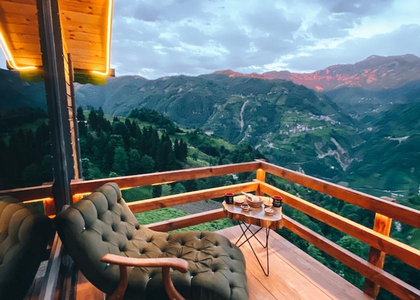 Rize Province Çamlıhemşin Terrace