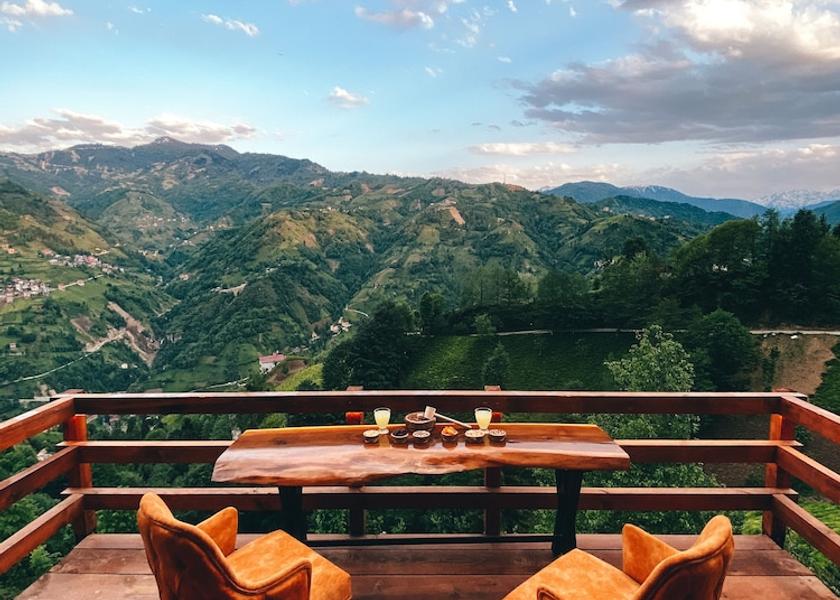 Rize Province Çamlıhemşin Terrace