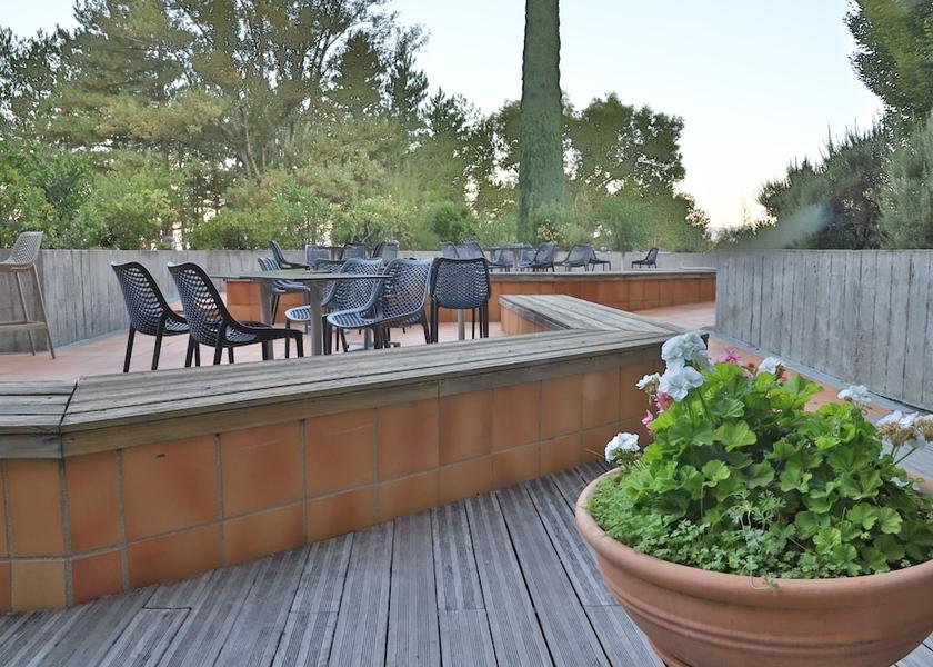 Auvergne-Rhone-Alpes Grospierres Terrace