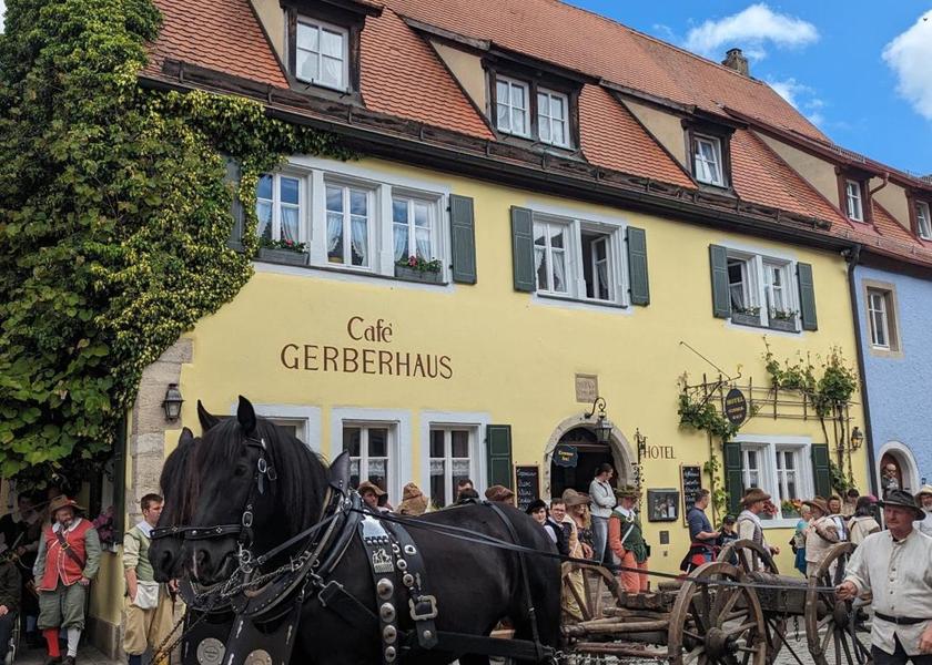 Bavaria Rothenburg ob der Tauber exterior view