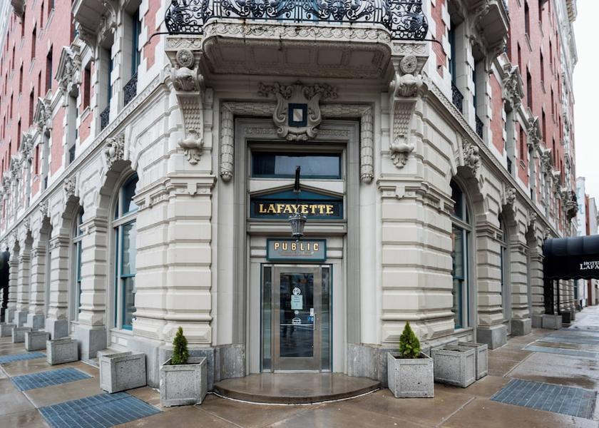 New York Buffalo Exterior Detail