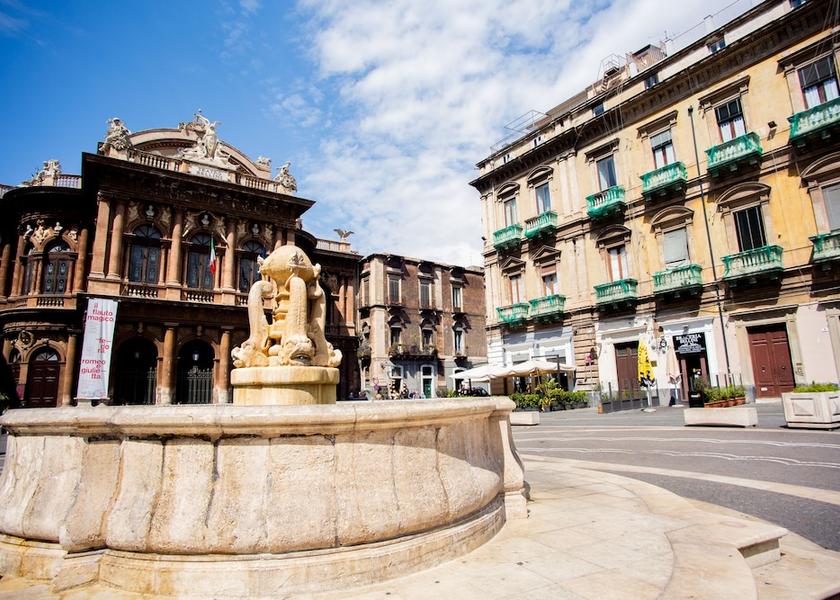 Sicily Catania Aerial View