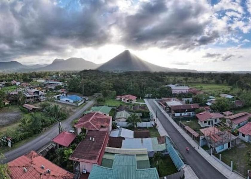 Alajuela Province La Fortuna Aerial view