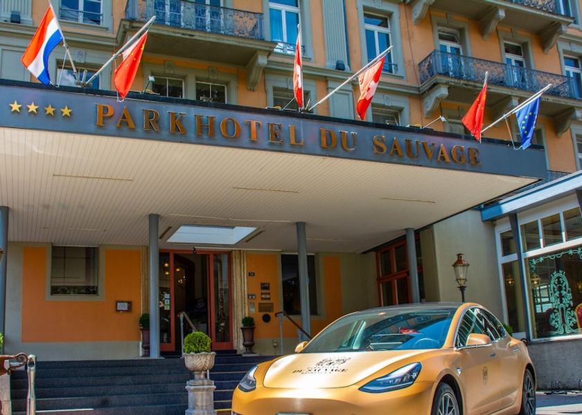 Canton of Bern Meiringen Facade