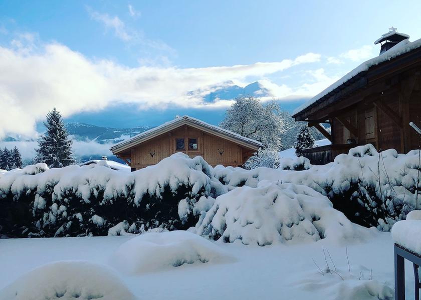 Auvergne-Rhone-Alpes Combloux Aerial View