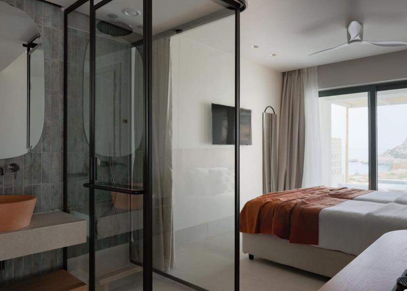 South Aegean Amoopi Premium Double Room with Sharing Pool and Sea View