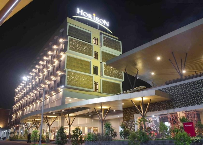 East Java Gresik Front of property - evening/night