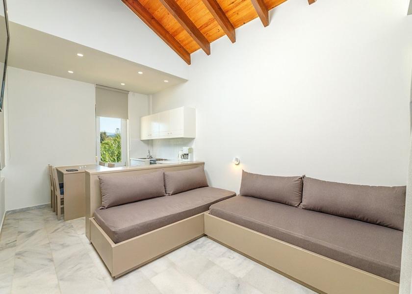 Crete Platanias Living Area